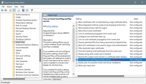 disable windows security smart card|disable smart card requirement registry.